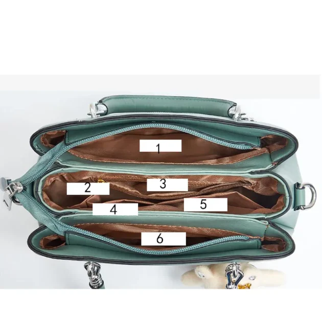 2025 New Fashion Crossbody Bag for Women – Luxury Designer Colorful Shoulder Handbag - Image 4