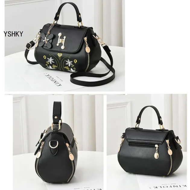 Luxury Leather Shoulder Bags for Women – Elegant Designer tote bag - Image 3