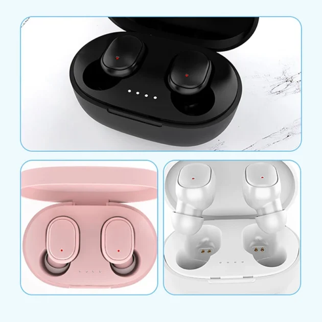 Noise-Canceling Bluetooth Earphones – A6S TWS Wireless Headphones with Mic, Stereo Sound, and Bluetooth Headset - Image 5