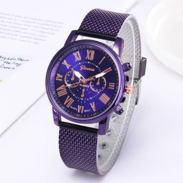 Starry Silicone Diamond Watch for Women