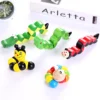 Wooden Twist Cube Puzzle for Kids – Educational Brain Teaser Toy to Boost Focus & Thinking Skills