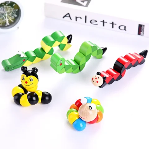 Wooden Twist Cube Puzzle