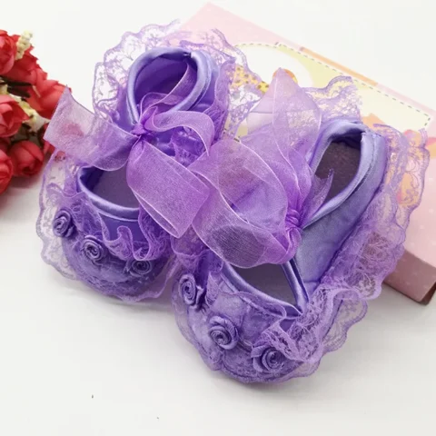 Baby Girl Crib Shoes
