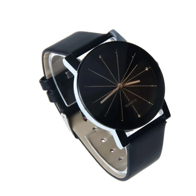 Fashion Belt Watch for Men and Women – Convex Meridian Design Casual Quartz Watch for Kids - Image 3