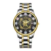 Creative Mahjong Quartz Watch for Men – 2025 Fashion Business Style Timepiece