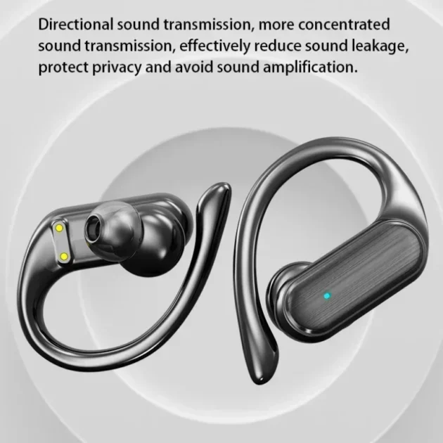 Bluetooth Gaming Earphones – Xiaomi Redmi A520 Wireless Bluetooth 5.3 Earhook Headset with HiFi Stereo Sound & Microphone - Image 5