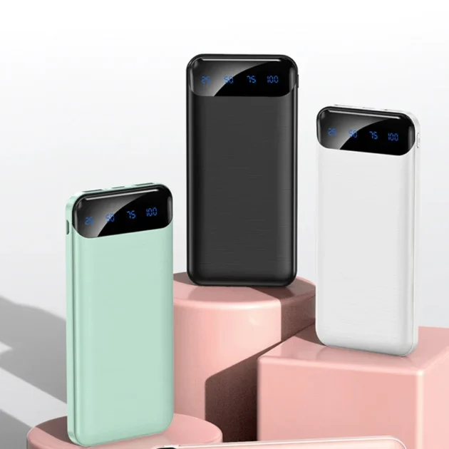100000mAh Compact Power Bank – Ultra-Thin High Capacity Fast Charging Battery for iPhone, Samsung, Xiaomi - Image 5