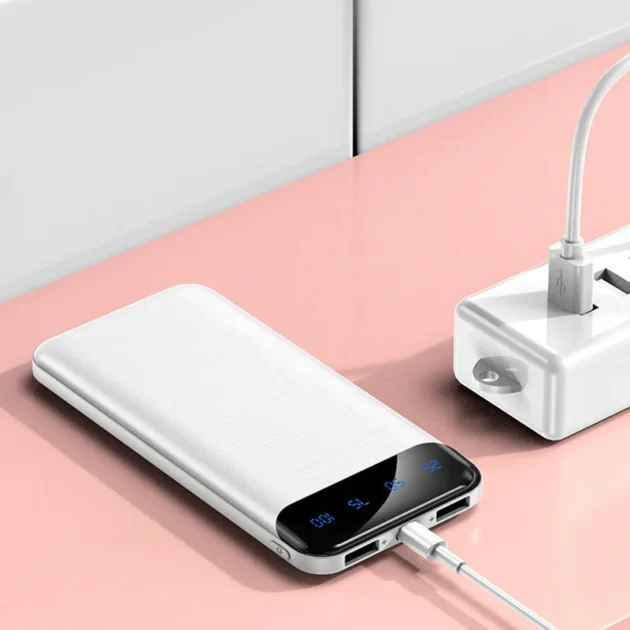 100000mAh Compact Power Bank – Ultra-Thin High Capacity Fast Charging Battery for iPhone, Samsung, Xiaomi - Image 4