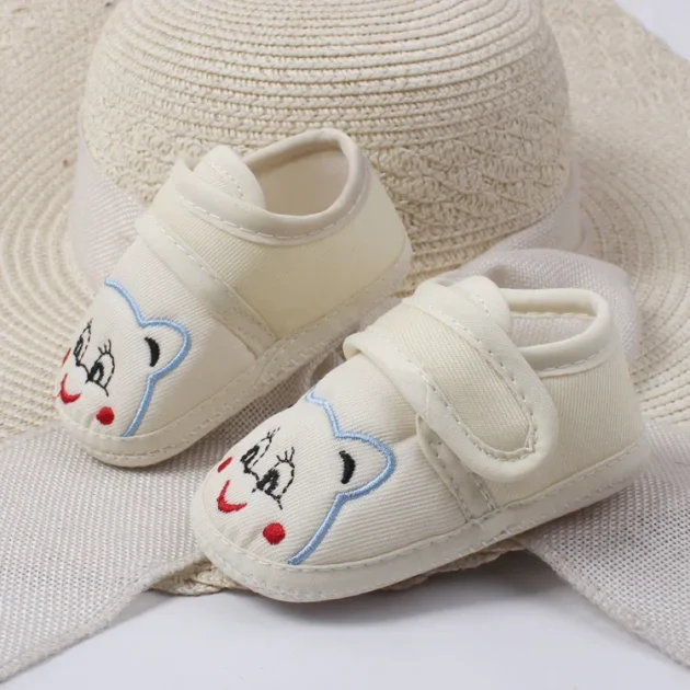 Spring Autumn Non-slip Baby Walking Shoes Cute Cartoon Bear First Walkers for Newborns - Image 2