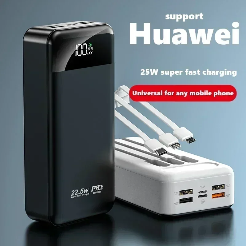 SU 100000mAh Power Bank – 22.5W PD Fast Charging Portable Battery Pack for iPhone, Xiaomi, and More - Image 4