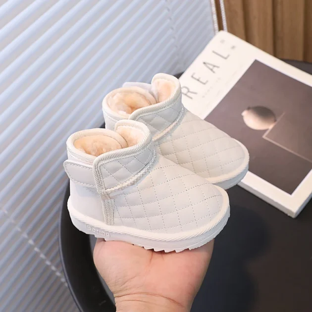 Baby Winter Boots Velvet Cotton Toddler Shoes for Girls - Image 4