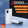 120W High Capacity Power Bank – 2025 Fast Charging 50000mAh Portable Battery for Samsung, Huawei, Android Devices
