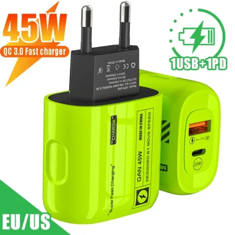 45W GaN USB-C Charger