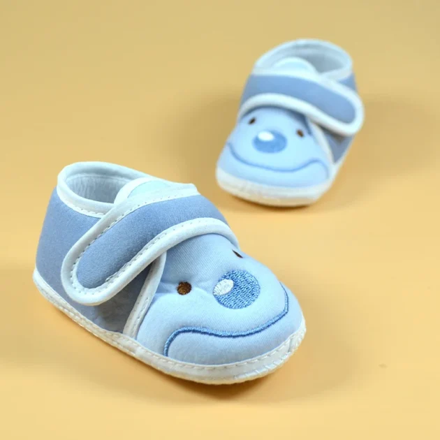 Newborn Baby Boys Shoes – Soft Crib Shoes with Anti-Slip Sole for First Walkers (Spring & Autumn) - Image 6