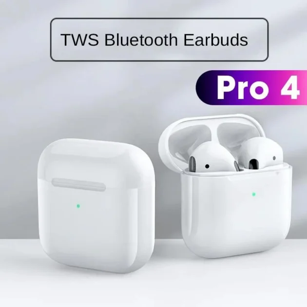 TWS Waterproof Earbuds – Pro 4 Wireless Headphones with Mic, Bluetooth 5.3 In-Ear Headset for iPhone & Xiaomi - Image 5