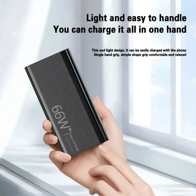 New 66W Power Bank 50000mAh – PD 3.0 Fast Charging External Battery for iPhone 15, 14, 13 Pro, Samsung, and Xiaomi - Image 4