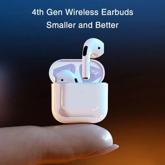 TWS Waterproof Earbuds – Pro 4 Wireless Headphones with Mic, Bluetooth 5.3 In-Ear Headset for iPhone & Xiaomi - Image 6