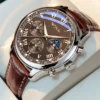 Luxury Quartz Belt Watch for Men – WOKAI Roman Sport Business Waterproof Clock