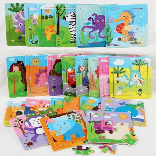 Montessori Animal Wooden Puzzle