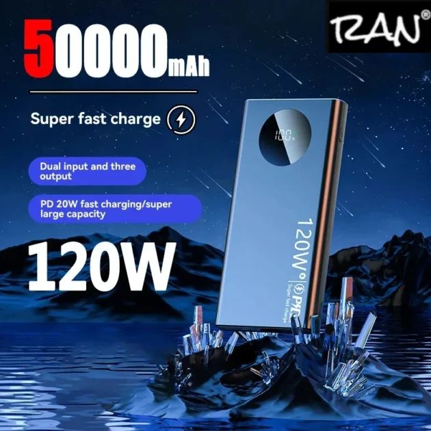 120W Fast Charge Power Bank