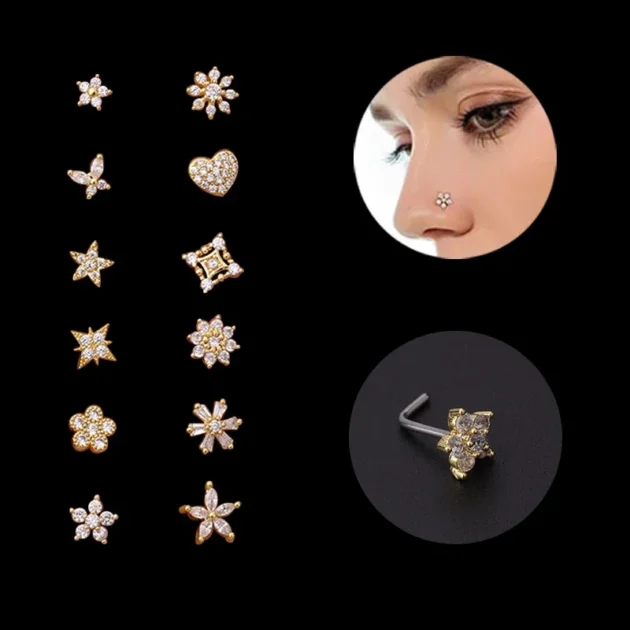 Stainless Steel Nose Pin