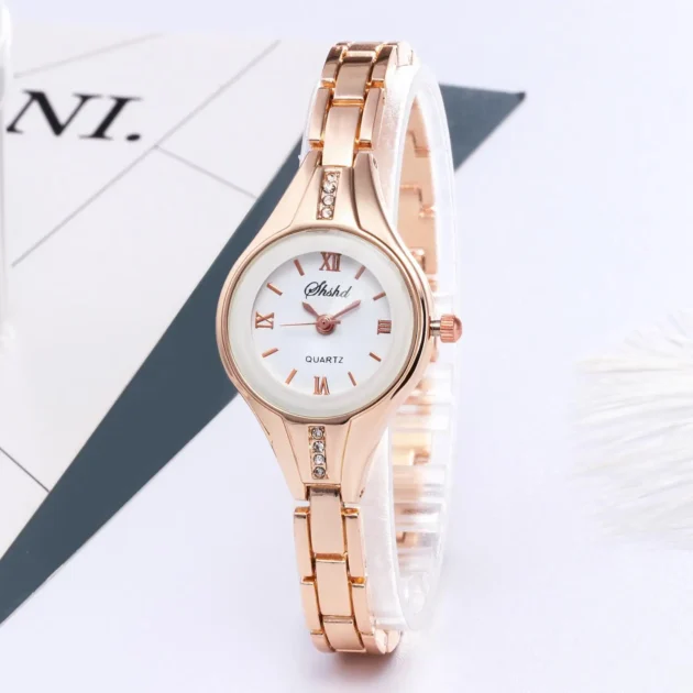 Bracelet Quartz Watch for Girls – Casual Small Dial Wristwatch Gift - Image 2
