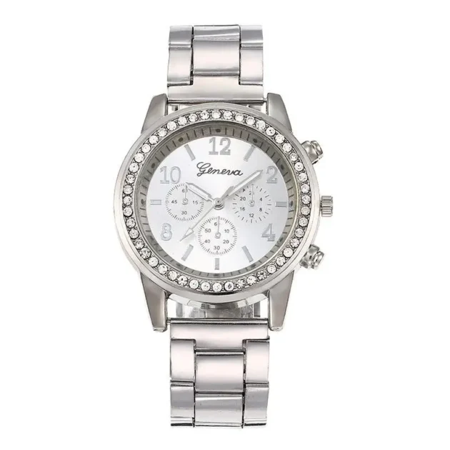 Luxury Quartz Watch Gift Set for Women – Fashion Steel Strap Timepiece with Elegant Bracelet - Image 3