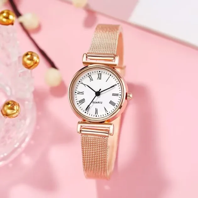 Small Round Quartz Watch