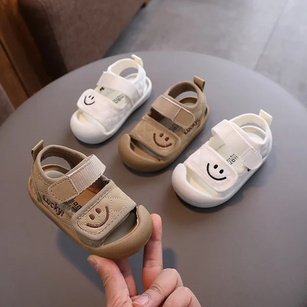 Sandals for 1 Year Old – 2025 Soft Sole Toddler Beach Shoes - Image 2