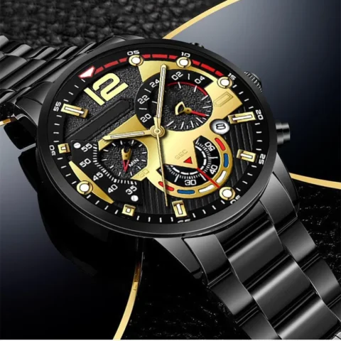 Sports Chronograph Quartz Watch for Men