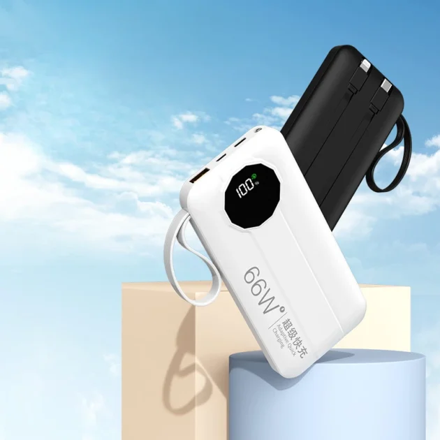 50000mAh LED Power Bank – Large Capacity Portable Charger with 66W Fast Charging for iPhone, Xiaomi, Huawei - Image 3