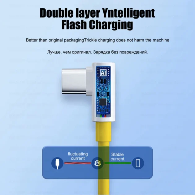67W Turbo USB-C Charger Cable for Xiaomi Mi 14 Ultra – Fast Charge for Poco, Redmi, Black Shark, Note Series - Image 5