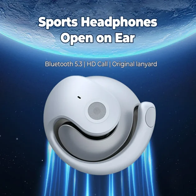 Bluetooth Earbuds Long Battery – BY01 OWS Wireless 5.3 Earphones with HiFi Sound, Smart HD Call & T26 Design - Image 2