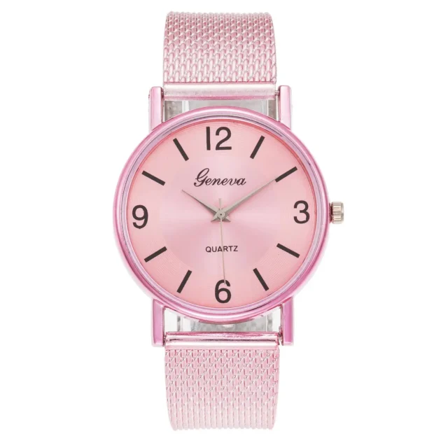 Unisex Mesh Band Digital Watch