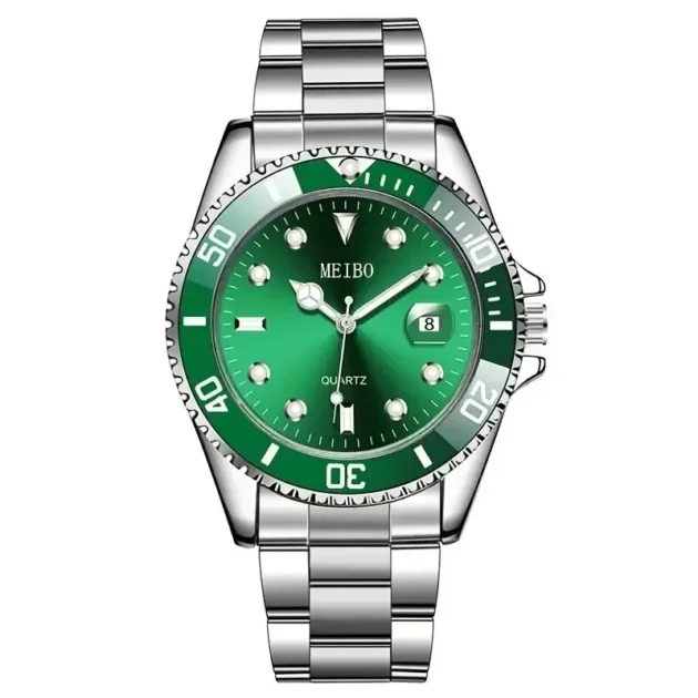 Luxury Business Quartz Watch for Men – Geneva Sport Watch with Calendar Function - Image 2
