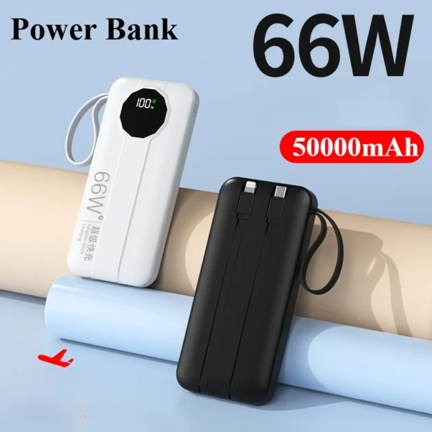 50000mAh LED Power Bank