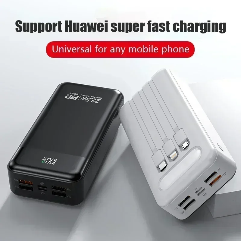 SU 100000mAh Power Bank – 22.5W PD Fast Charging Portable Battery Pack for iPhone, Xiaomi, and More - Image 2