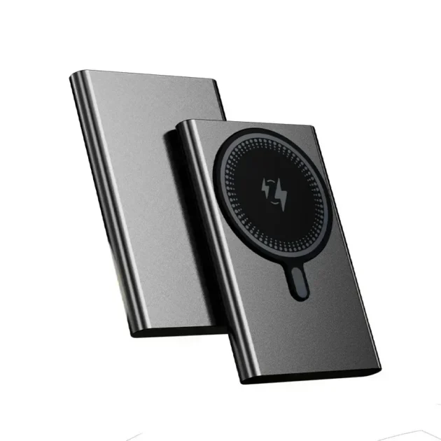 500000mAh Ultra-thin Magnetic Power Bank – Dual Fast Charging Wireless Battery for iPhone Magsafe - Image 6
