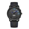 Men’s Racing Silicone Watch – Ultra-Thin Quartz Wristwatch with Sporty Car Line Design