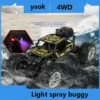 Toy Alloy Light Spray Off-Road Vehicle – 1:20 High-Speed Remote Control Car for Boys, Five-Way Spray Climbing Car