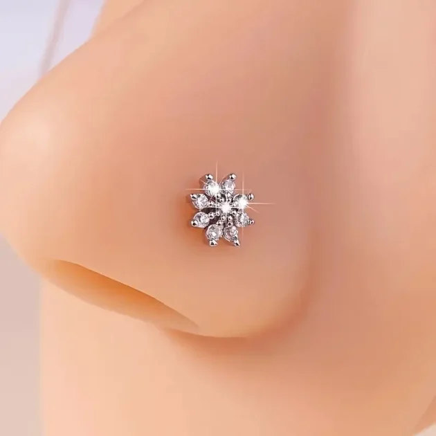 Cubic Zirconia Nose Ring