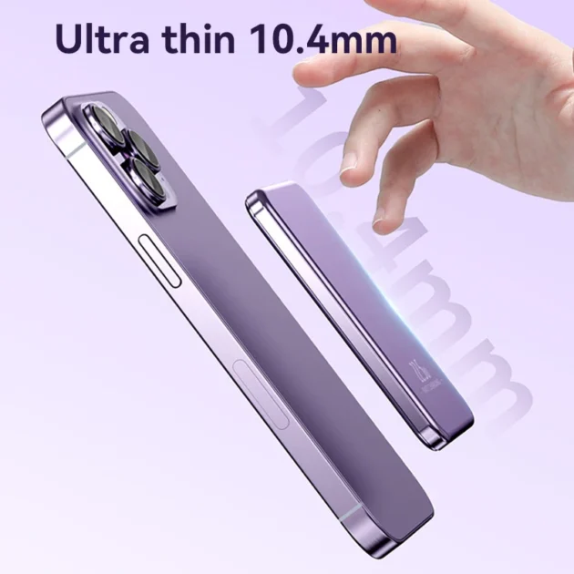 Fast Charging Wireless Power Bank – Lenovo Ultra Thin Magnetic 10000mAh Power Bank for iPhone, 22.5W Magsafe Portable Fast Charger - Image 4