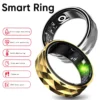 Smart Ring for Health Tracking Waterproof Bluetooth Wellness Ring for Men and Women