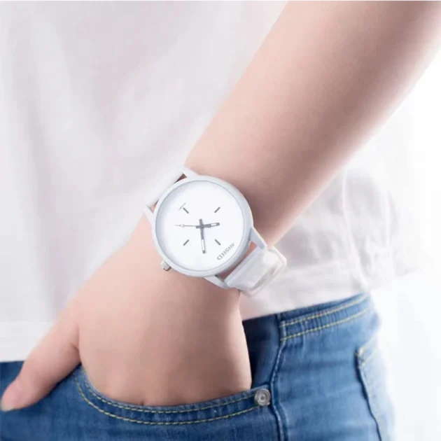 Silicone Strap Quartz Watch for Men – WOKAI Retro Waterproof Business Clock - Image 4