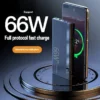 New 66W Power Bank 50000mAh – PD 3.0 Fast Charging External Battery for iPhone 15, 14, 13 Pro, Samsung, and Xiaomi