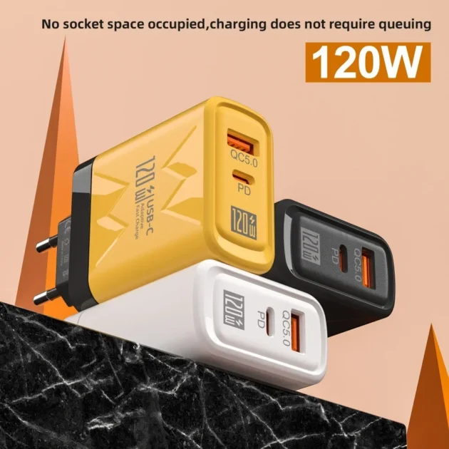 120W High-Speed Phone Charger