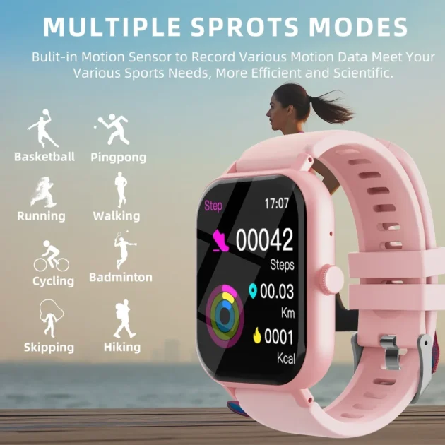 Fitness Tracking Smartwatch – 1.99" Bluetooth Call Full Touch Screen Sports Watch for Men & Women, Compatible with Android & iPhone - Image 3