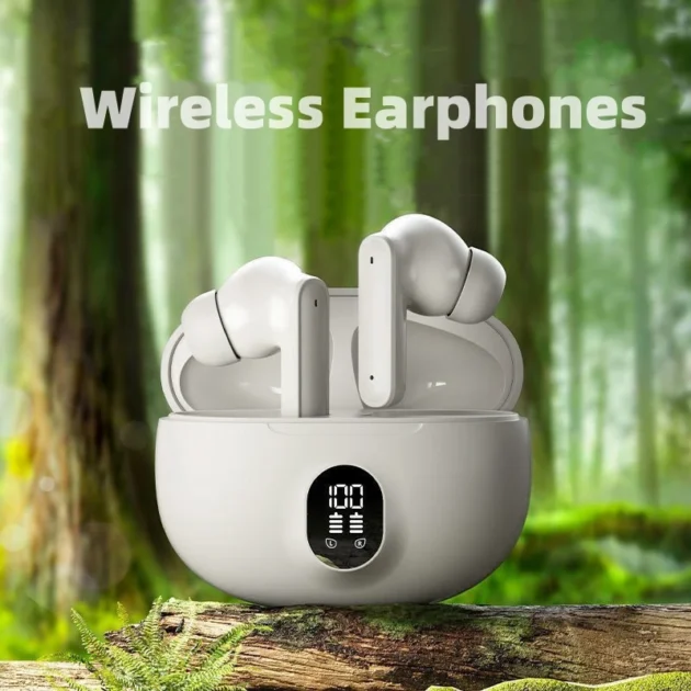 Bluetooth Earbuds with Mic – TWS S510 Wireless Headphones for Music & Calls, Waterproof In-Ear Headset for All Smartphones - Image 2