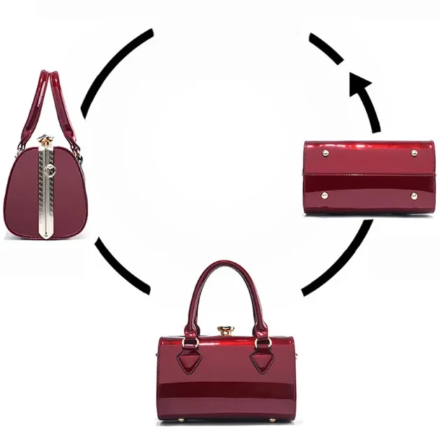 New luxury leather shoulder bag for women - Image 5