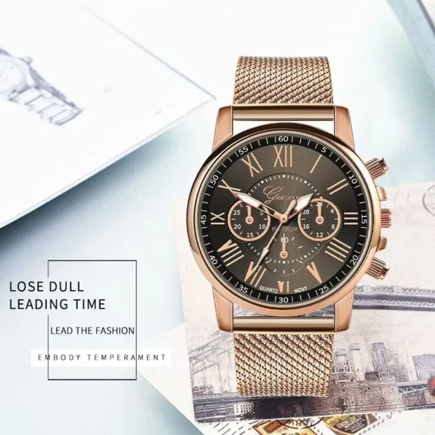 Unisex Mesh Band Digital Watch – Simple Electronic Casual Wristwatch for Men & Ladies - Image 5